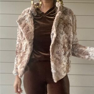Faux Fur Jacket